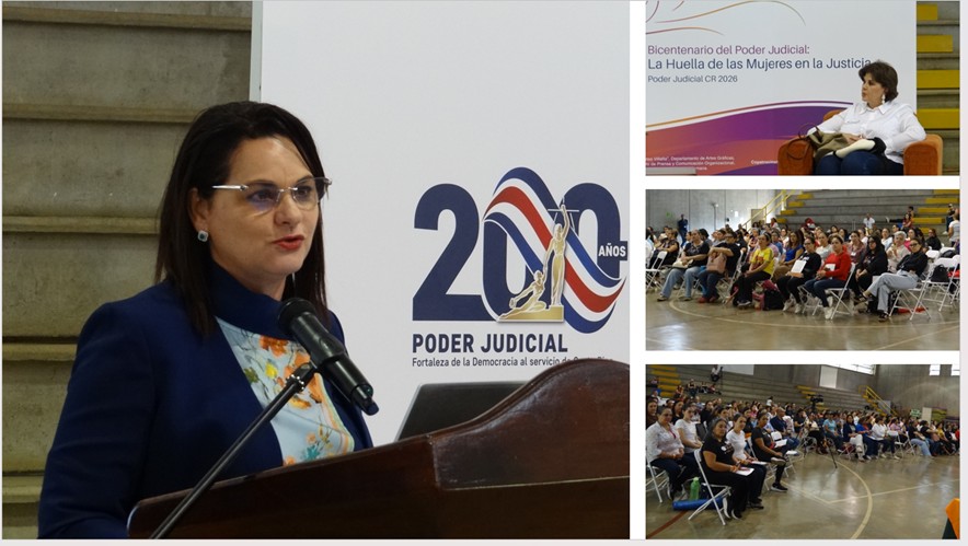 Cerca de 200 funcionarias judiciales participan en encuentro “La Huella de las Mujeres en la Justicia”